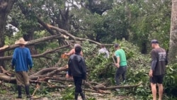 "Fue una chapeadora lo que pasó por aquí": Testimonio desde Playa Baracoa tras el paso de Rafael